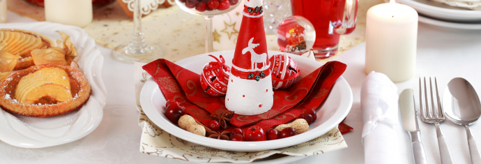 Juleopdækning af bord