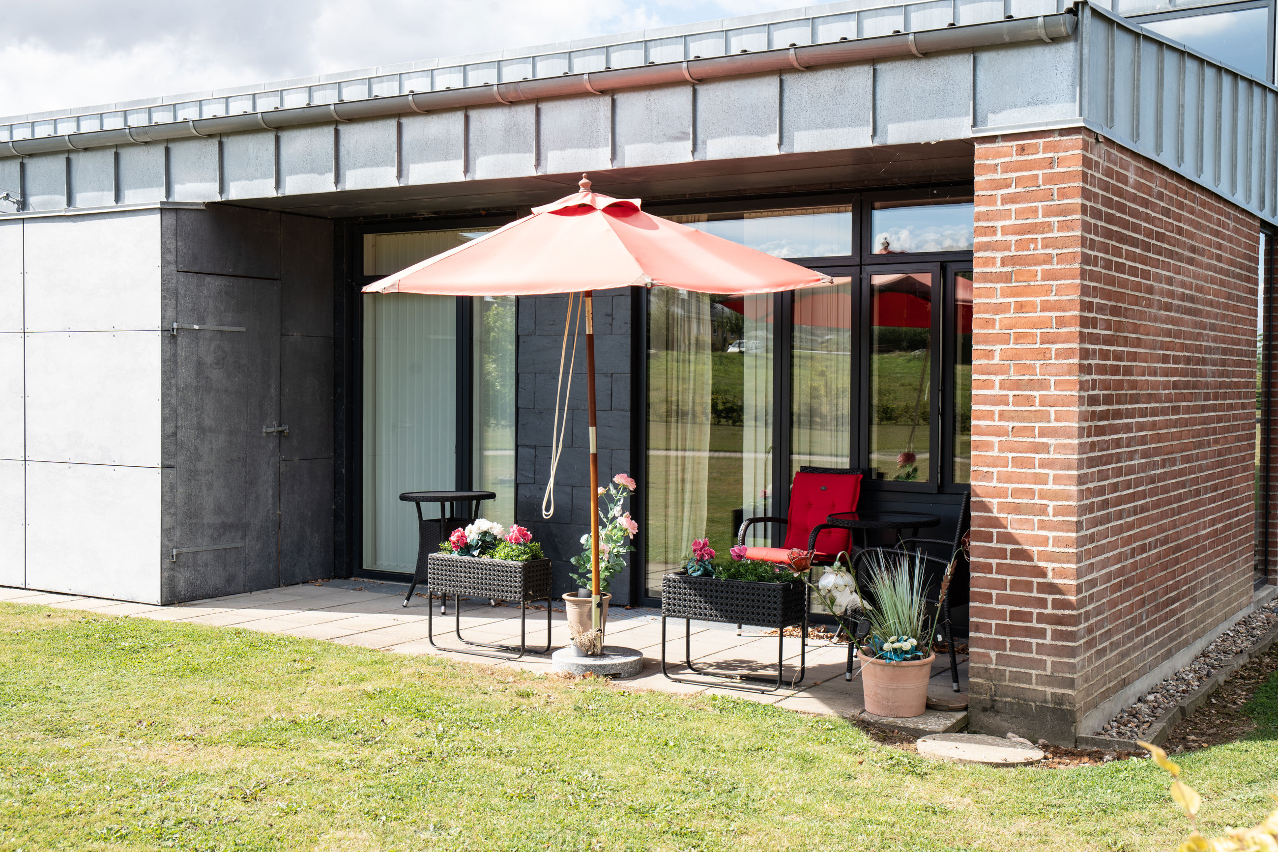 Lejlighed med sin egen hyggelig terrasse