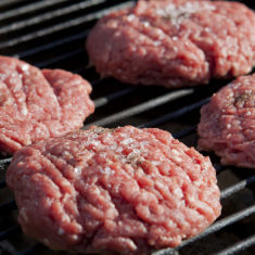 Bøffer på grill